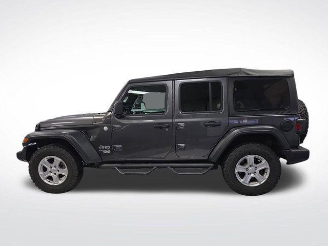 used 2021 Jeep Wrangler Unlimited car, priced at $21,600