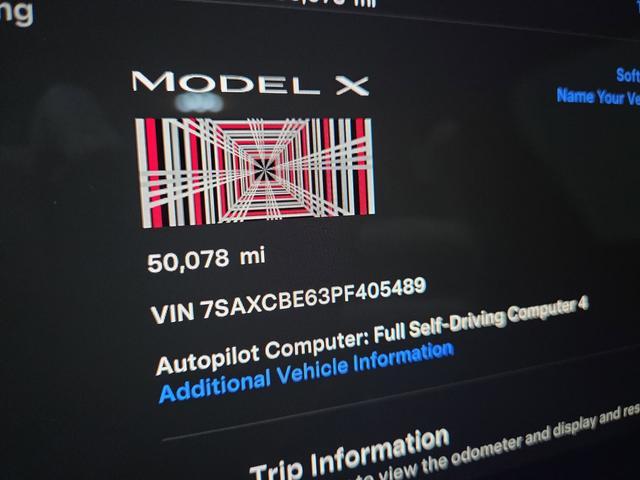 used 2023 Tesla Model X car, priced at $62,999