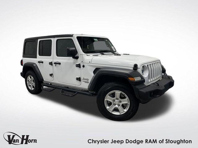 used 2020 Jeep Wrangler Unlimited car, priced at $22,000