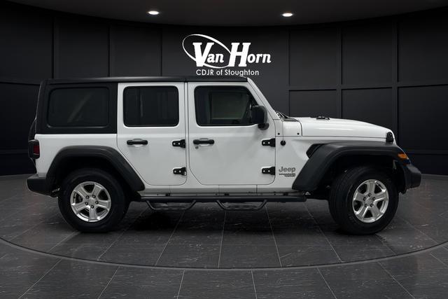 used 2020 Jeep Wrangler Unlimited car, priced at $22,410