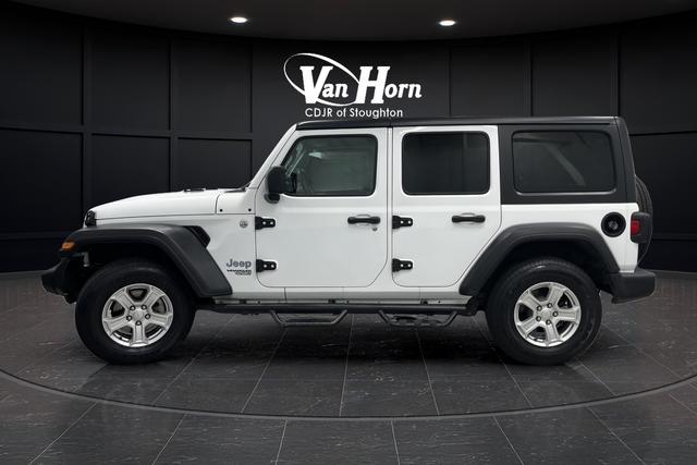 used 2020 Jeep Wrangler Unlimited car, priced at $22,410
