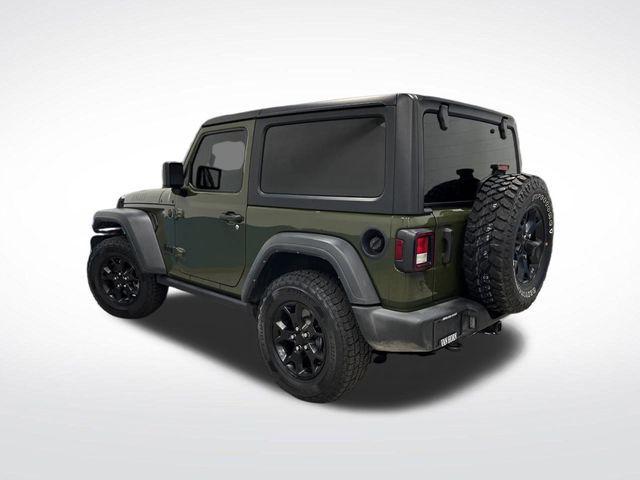 used 2021 Jeep Wrangler car, priced at $23,400