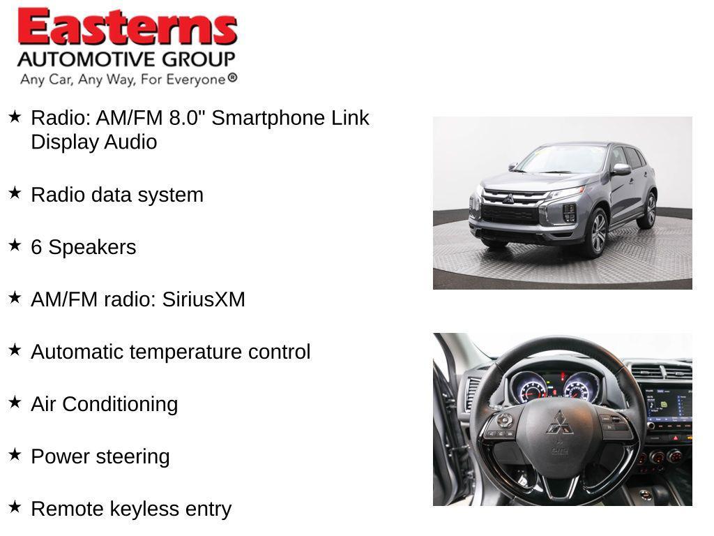 used 2024 Mitsubishi Outlander Sport car, priced at $18,850