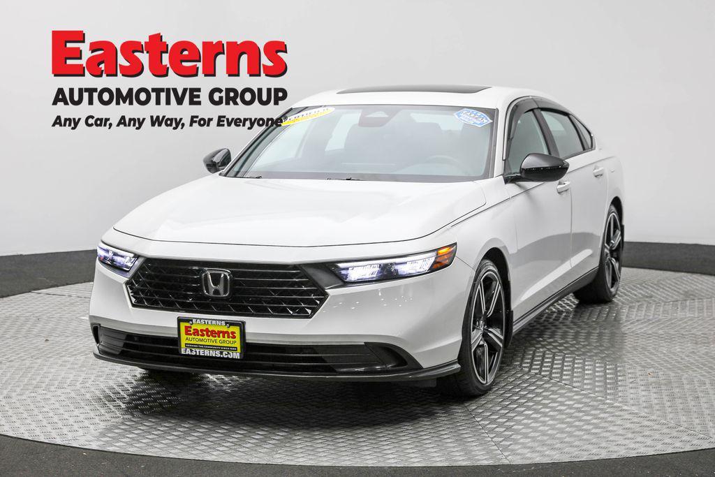 used 2024 Honda Accord Hybrid car, priced at $26,275