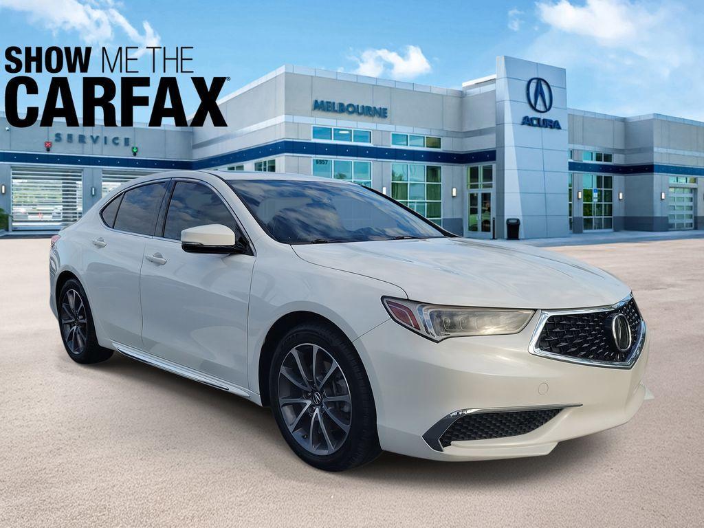 used 2018 Acura TLX car, priced at $14,000