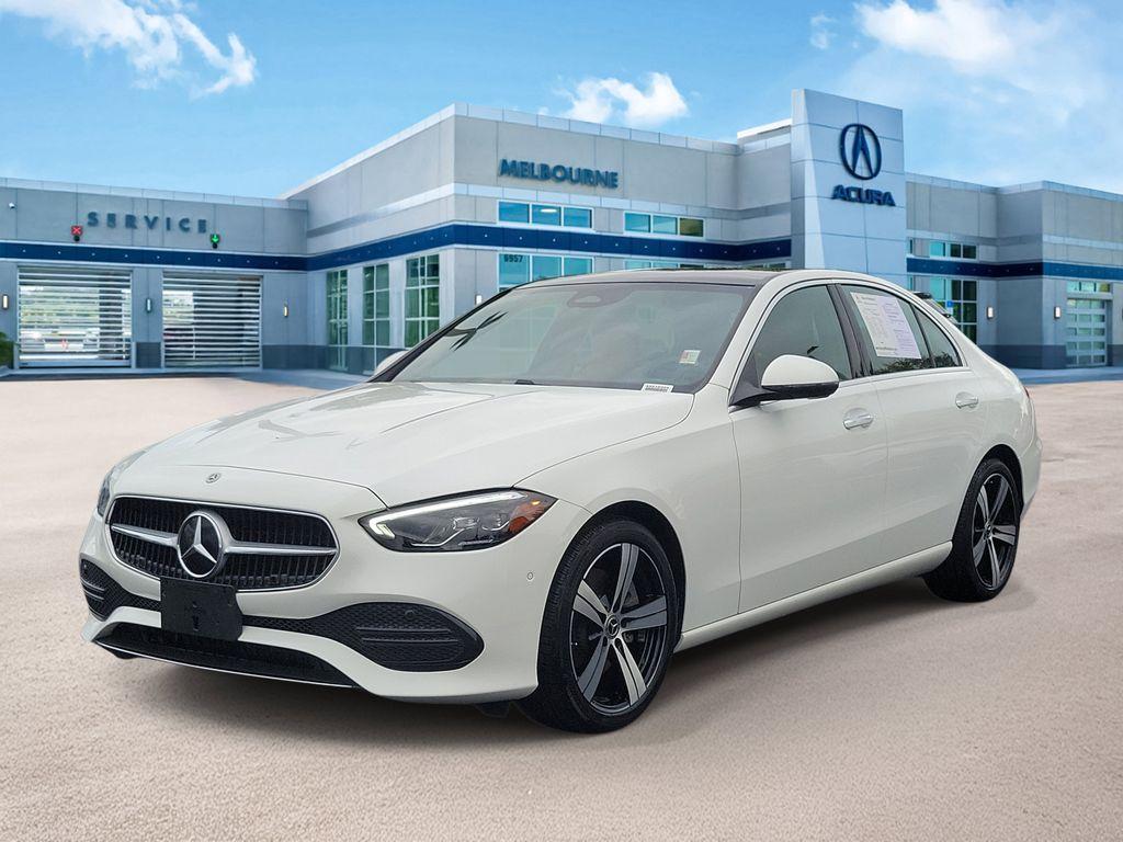used 2025 Mercedes-Benz C-Class car, priced at $40,000