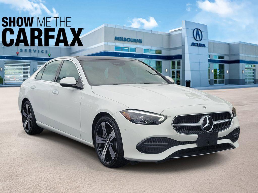 used 2025 Mercedes-Benz C-Class car, priced at $40,000