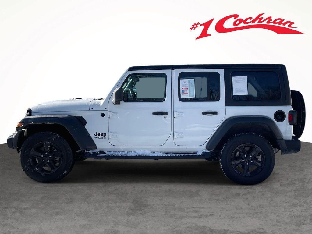 used 2020 Jeep Wrangler Unlimited car, priced at $23,998