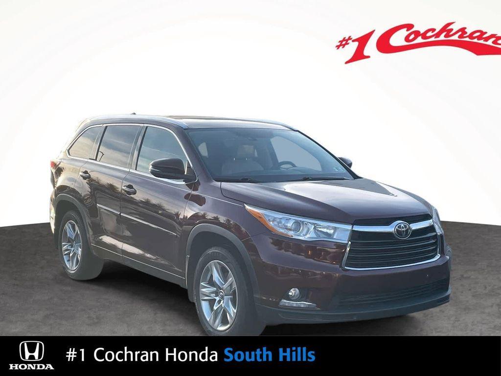 used 2016 Toyota Highlander car, priced at $19,498