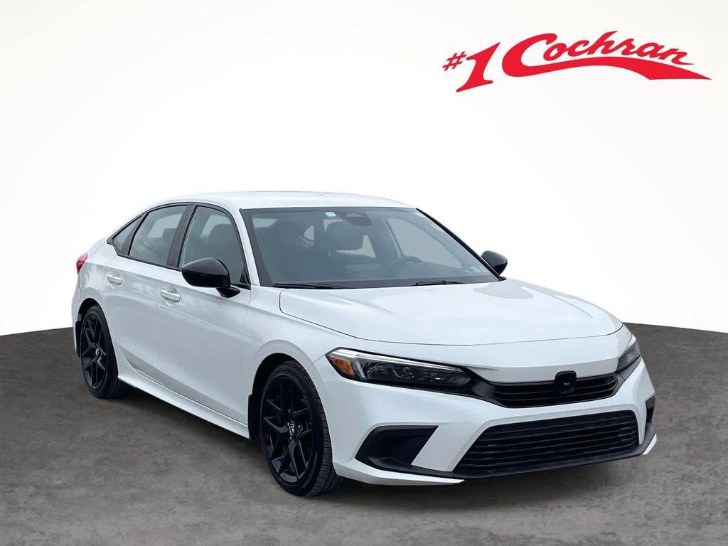 used 2024 Honda Civic car, priced at $23,998