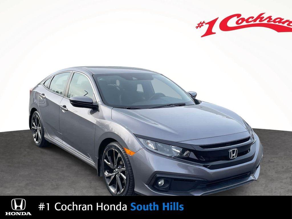 used 2021 Honda Civic car, priced at $19,998