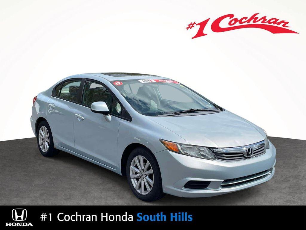 used 2012 Honda Civic car, priced at $11,488