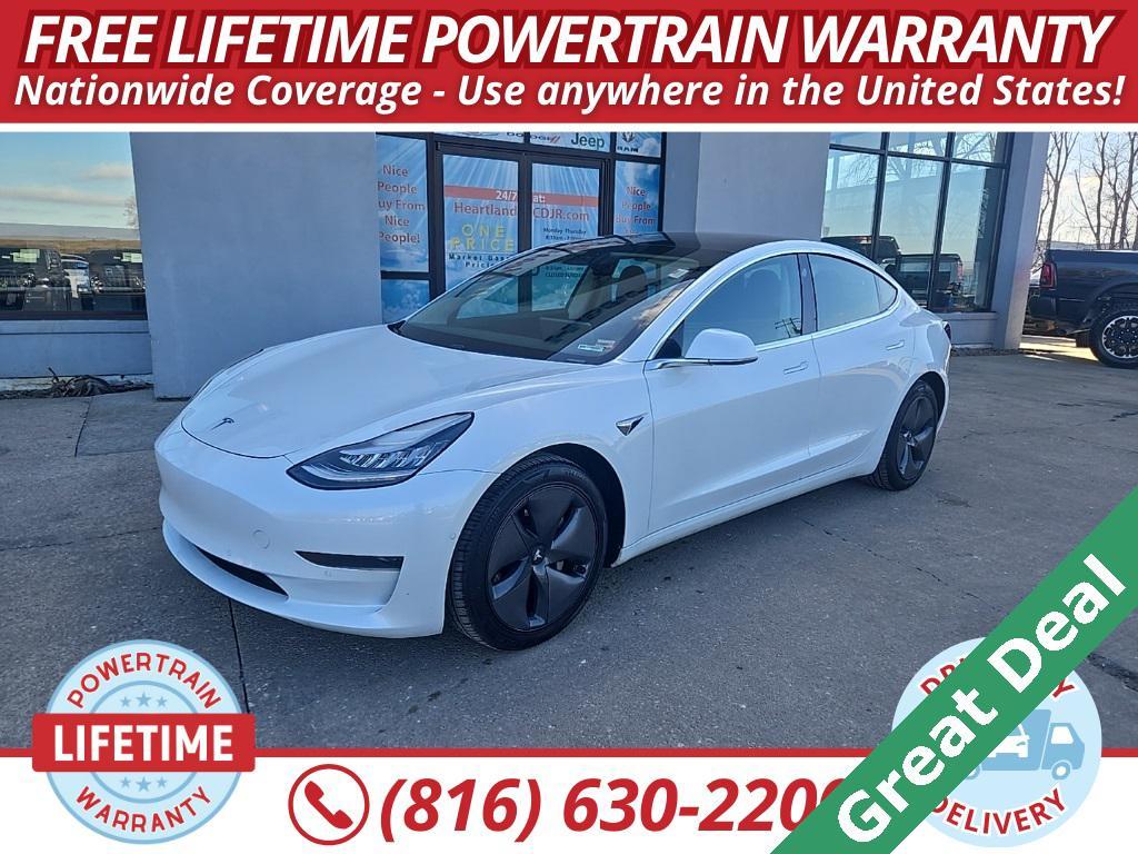 used 2020 Tesla Model 3 car, priced at $17,999