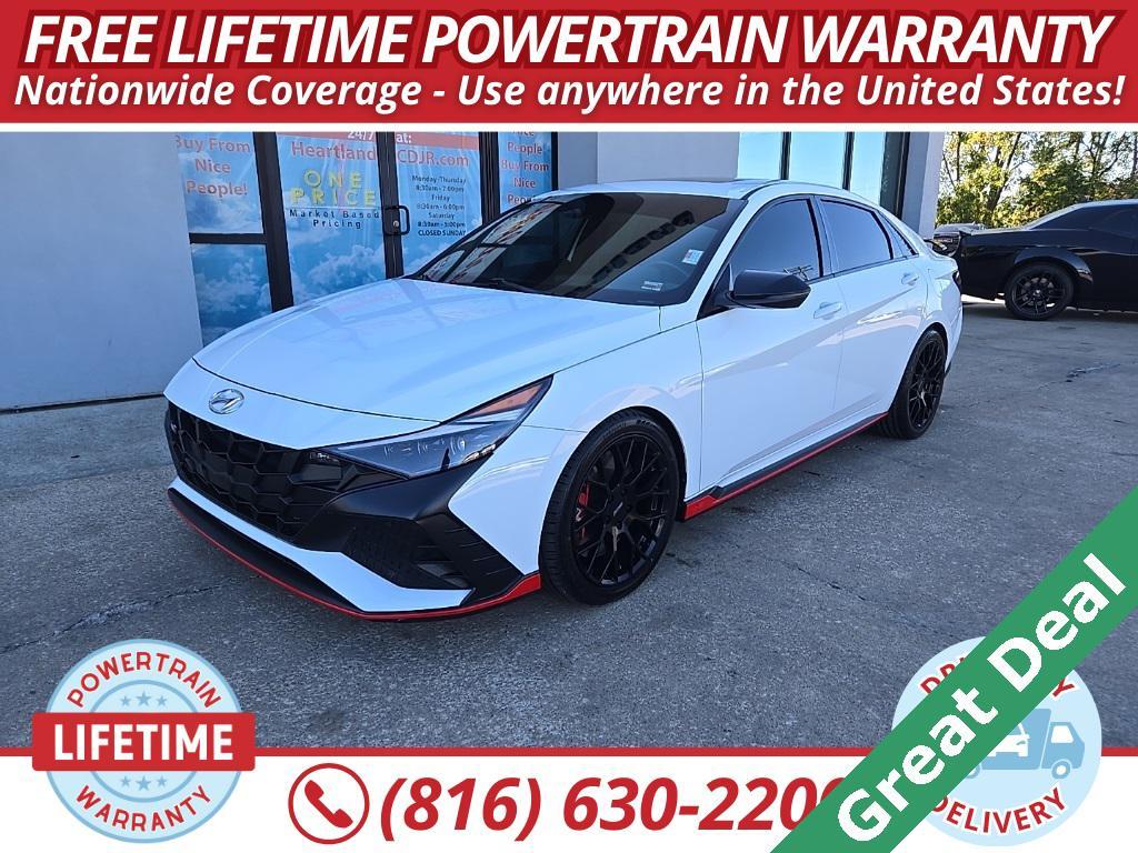 used 2022 Hyundai ELANTRA N car, priced at $24,995
