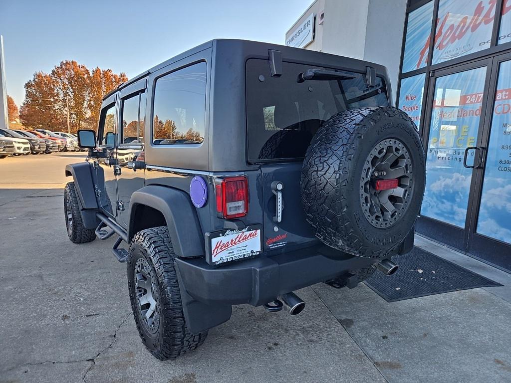 used 2017 Jeep Wrangler Unlimited car, priced at $15,500