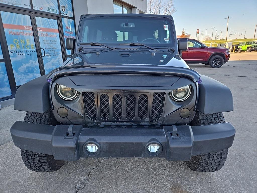 used 2017 Jeep Wrangler Unlimited car, priced at $15,500