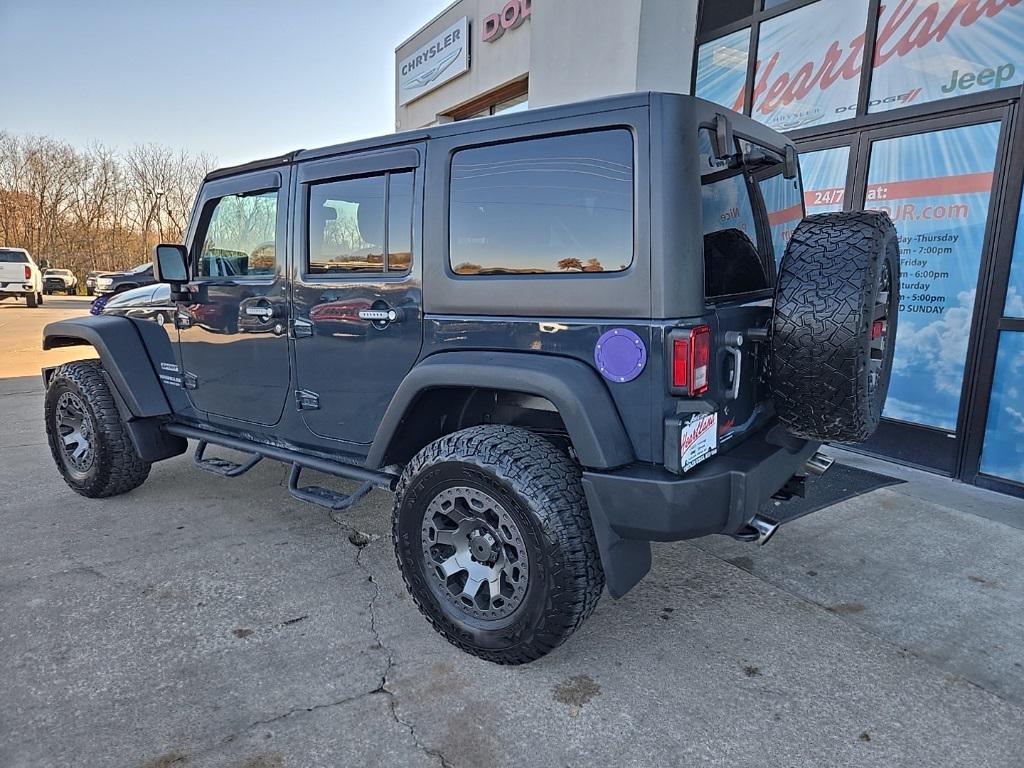 used 2017 Jeep Wrangler Unlimited car, priced at $15,500