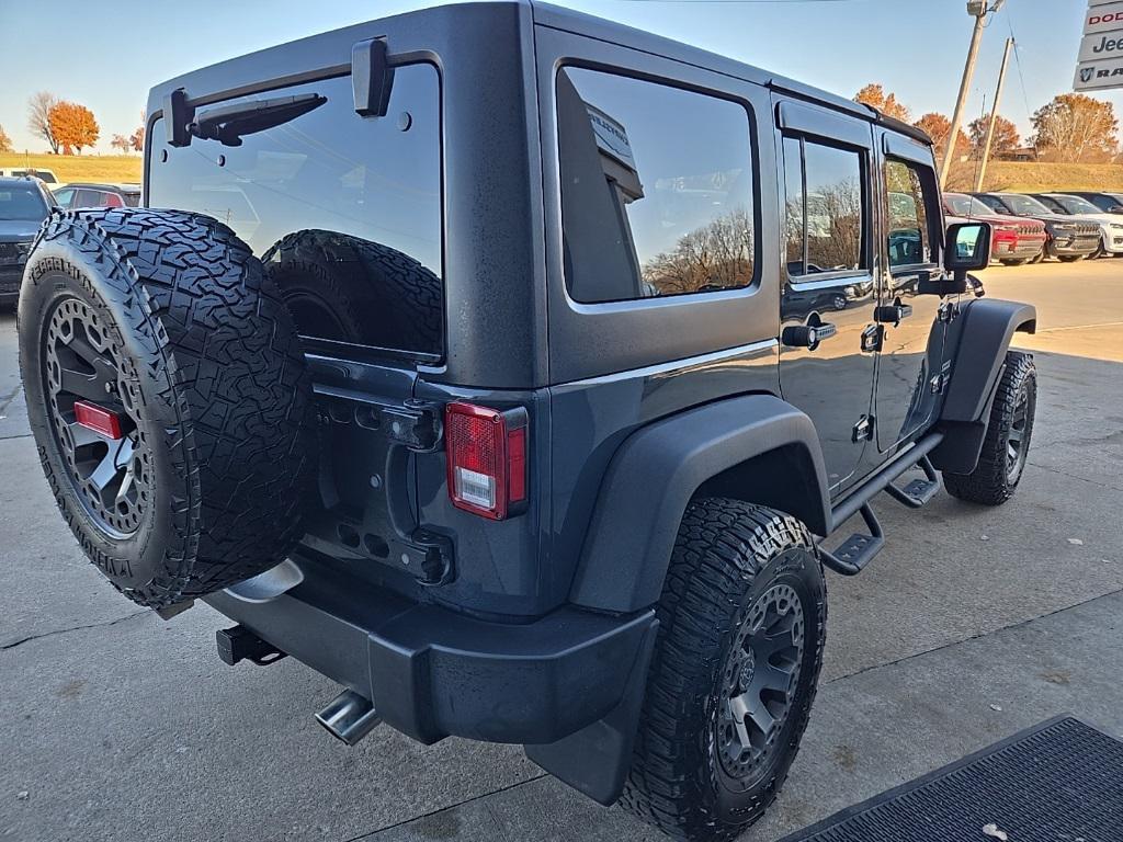 used 2017 Jeep Wrangler Unlimited car, priced at $15,500