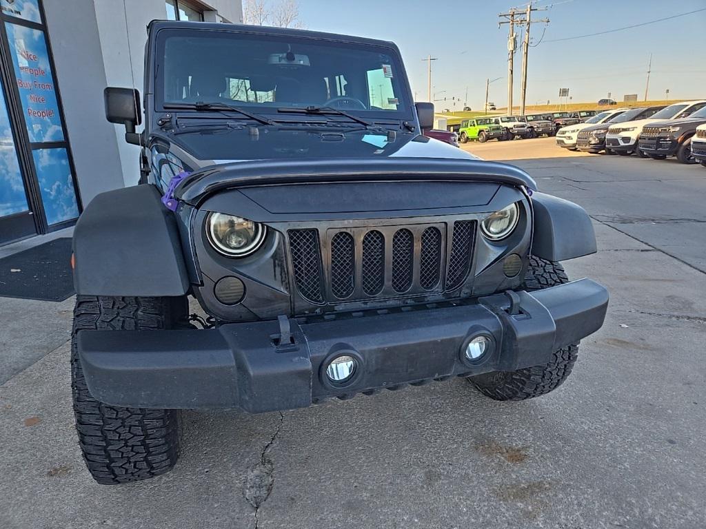 used 2017 Jeep Wrangler Unlimited car, priced at $15,500
