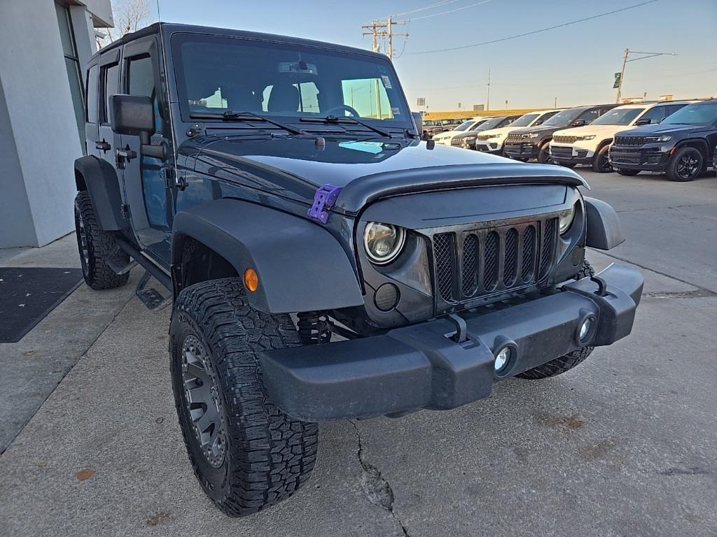 used 2017 Jeep Wrangler Unlimited car, priced at $15,500