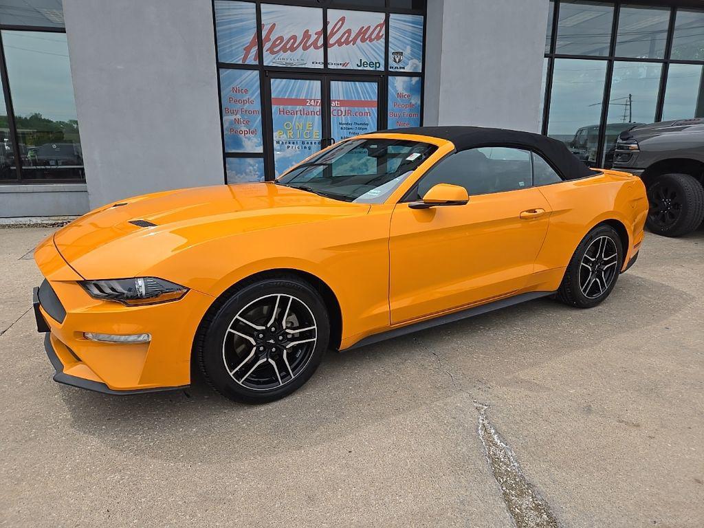 used 2018 Ford Mustang car, priced at $19,988