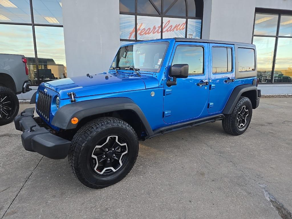 used 2016 Jeep Wrangler Unlimited car, priced at $15,688