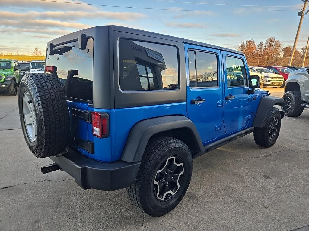 used 2016 Jeep Wrangler Unlimited car, priced at $15,688