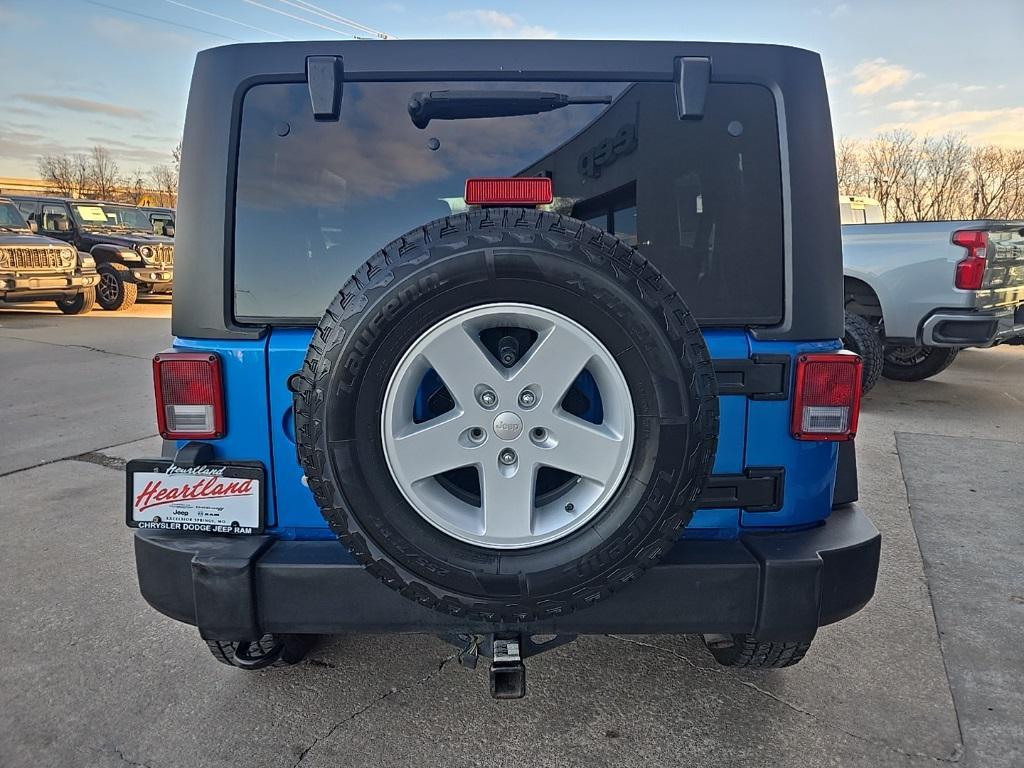 used 2016 Jeep Wrangler Unlimited car, priced at $15,688