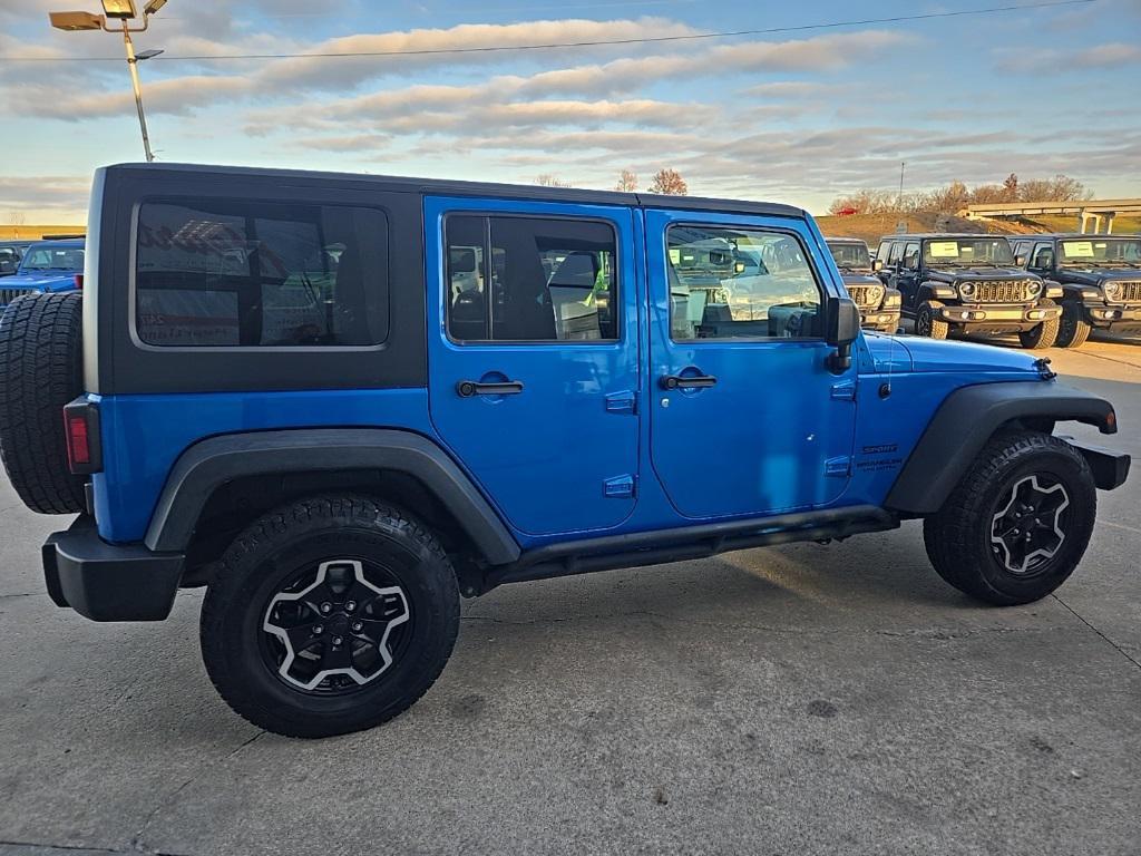 used 2016 Jeep Wrangler Unlimited car, priced at $15,688