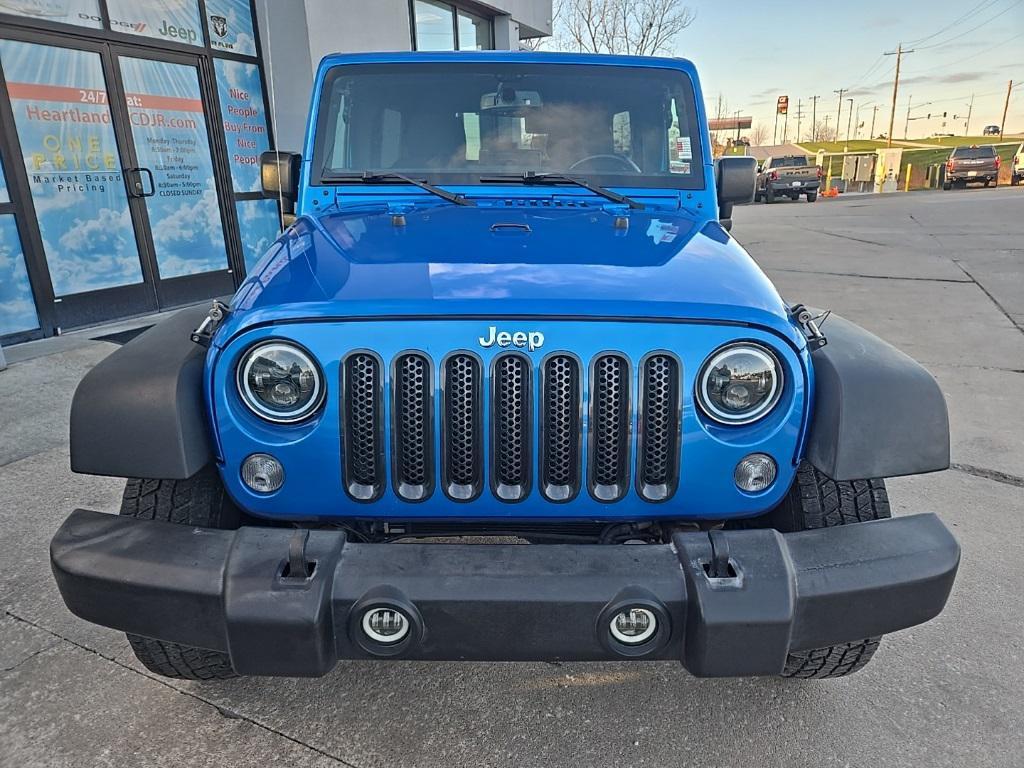 used 2016 Jeep Wrangler Unlimited car, priced at $15,688
