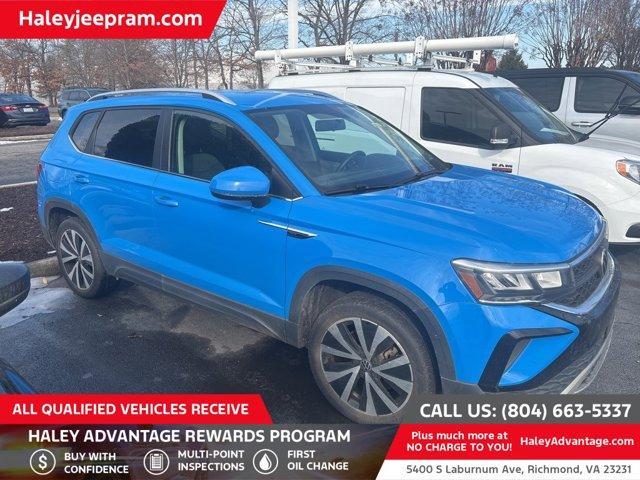 used 2022 Volkswagen Taos car, priced at $16,000