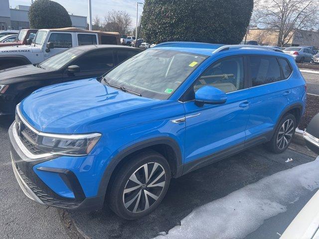 used 2022 Volkswagen Taos car, priced at $16,000
