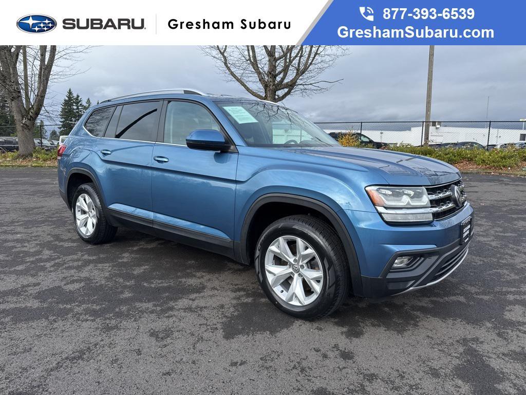 used 2019 Volkswagen Atlas car, priced at $18,250