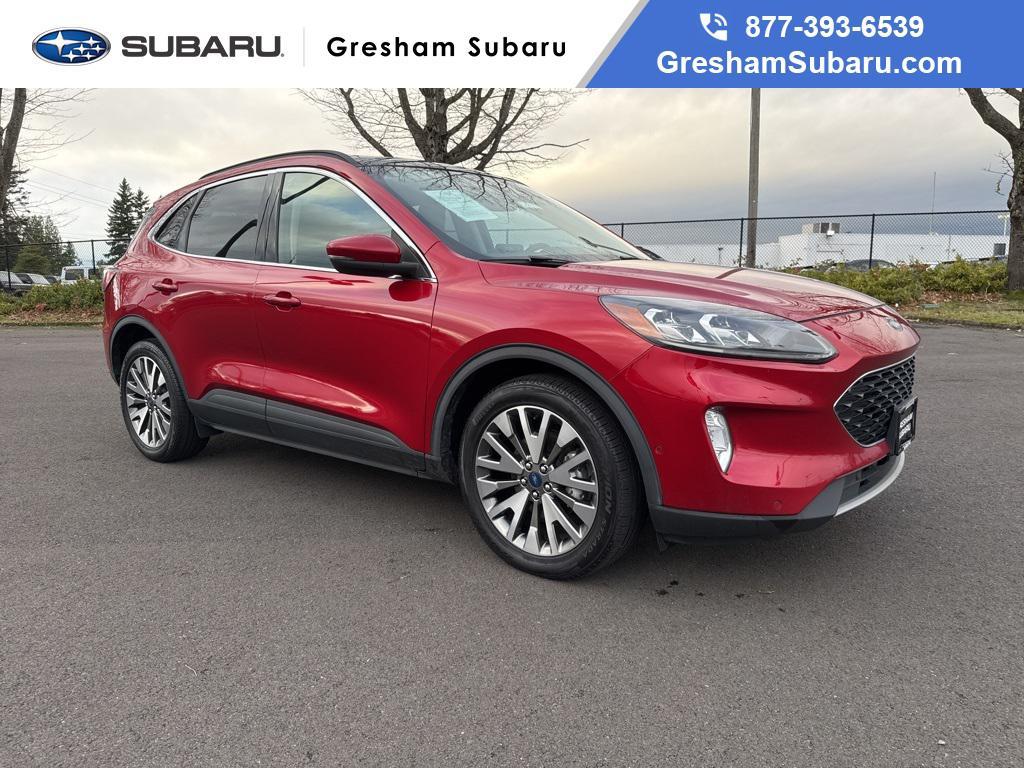 used 2020 Ford Escape car, priced at $19,600