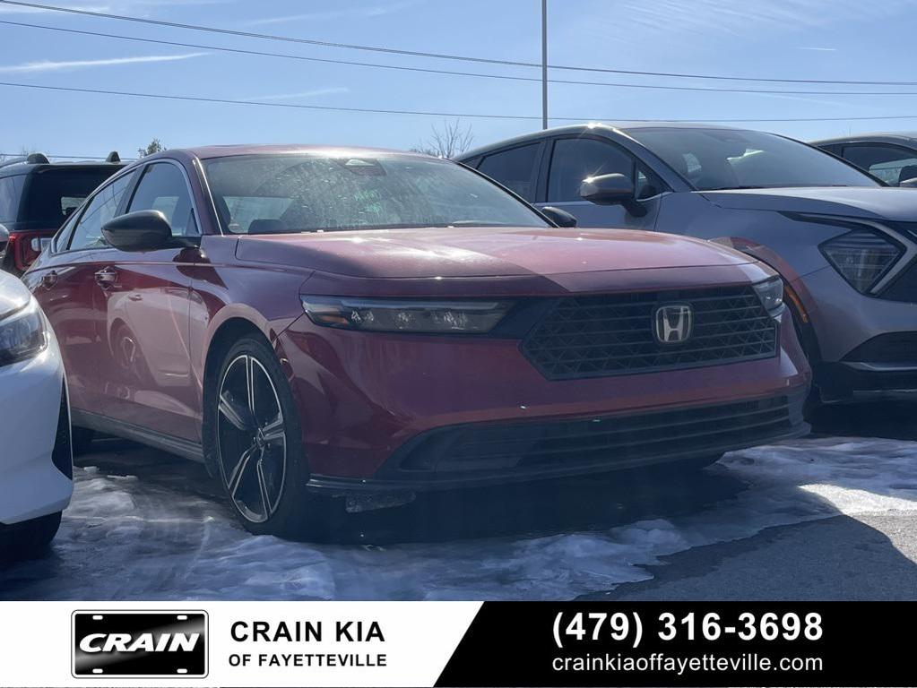 used 2024 Honda Accord Hybrid car, priced at $27,997