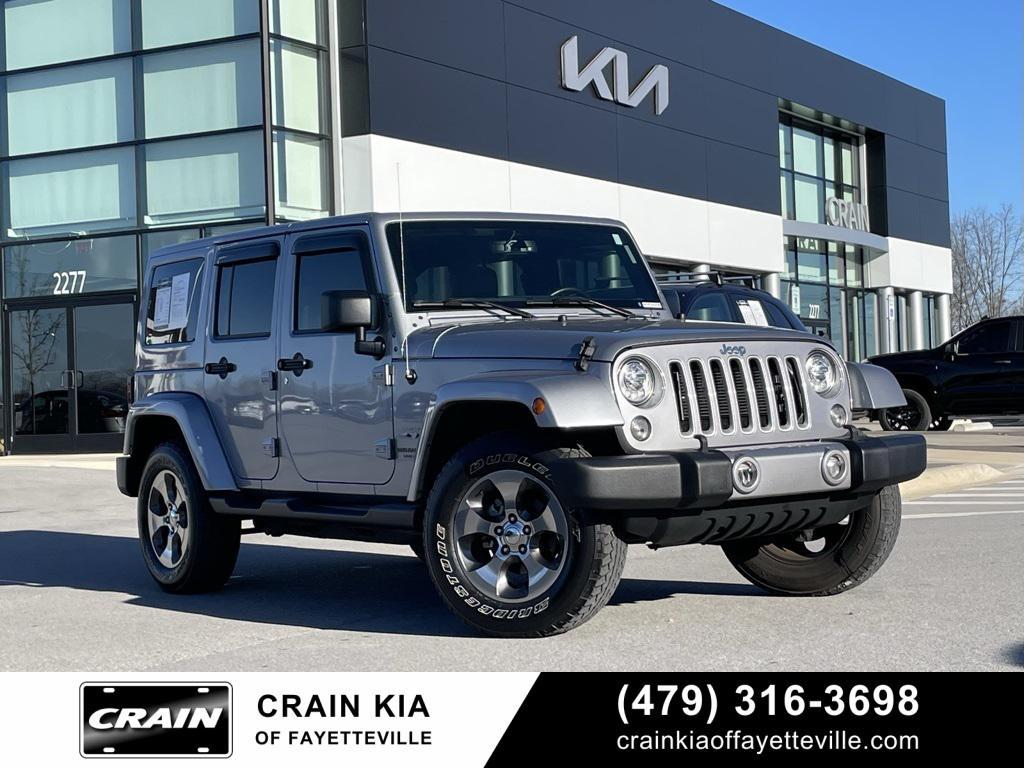 used 2017 Jeep Wrangler Unlimited car, priced at $22,790