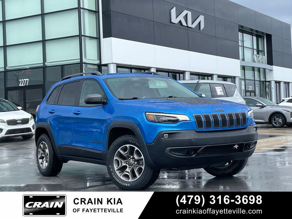 used 2020 Jeep Cherokee car, priced at $23,400