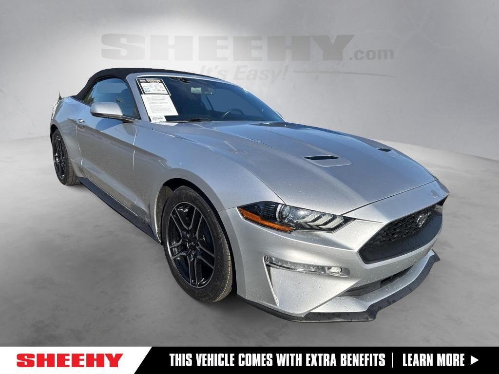 used 2018 Ford Mustang car, priced at $15,795