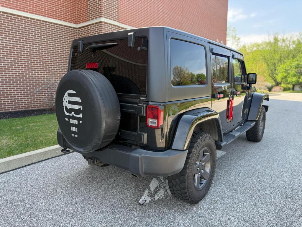 used 2016 Jeep Wrangler Unlimited car, priced at $10,985