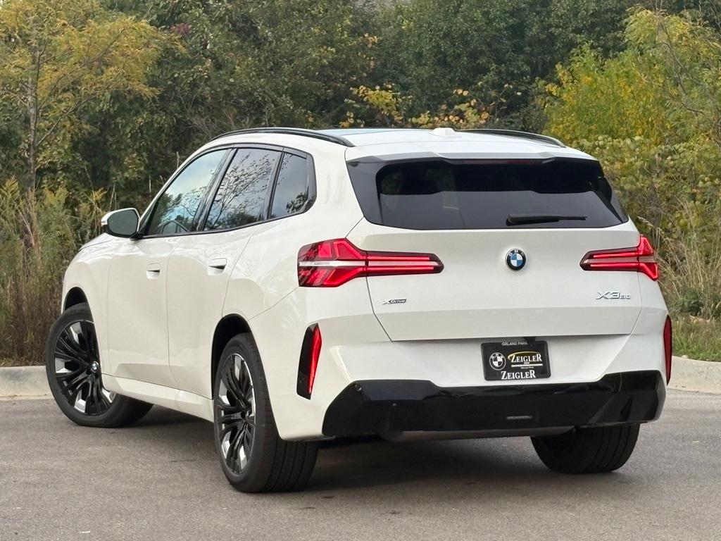 new 2025 BMW X3 car, priced at $58,675