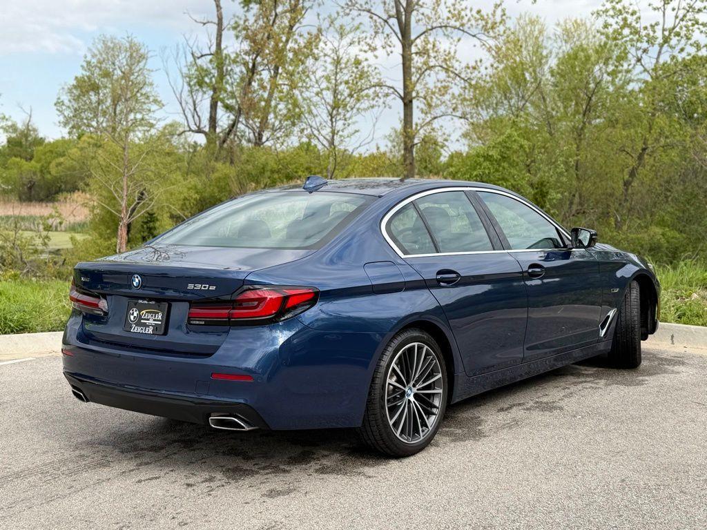 used 2023 BMW 530e car, priced at $39,174