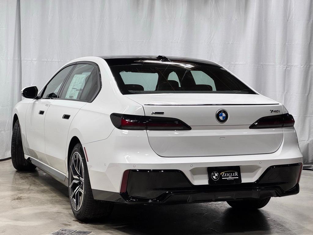 new 2026 BMW 740 car, priced at $106,580