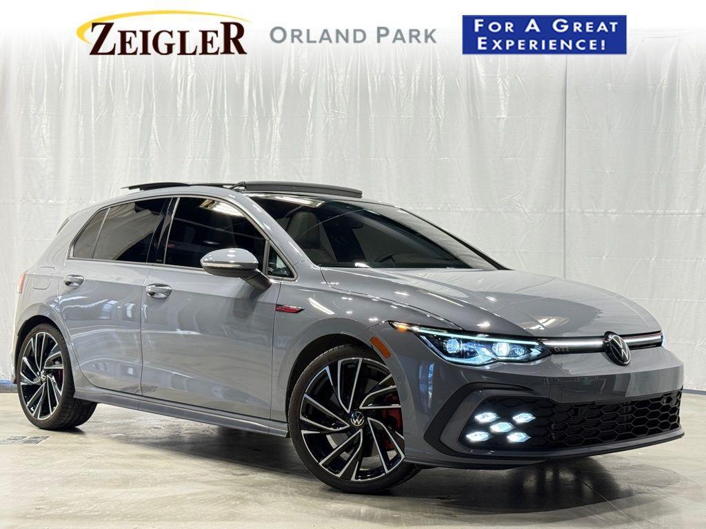 used 2024 Volkswagen Golf GTI car, priced at $31,599