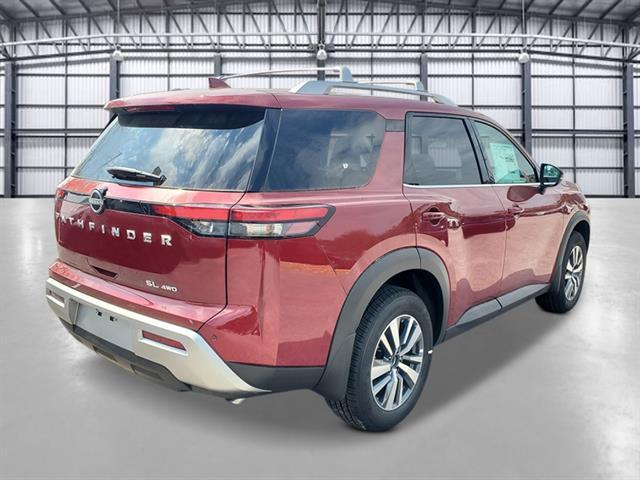 2025 Scarlet Ember Nissan Pathfinder
