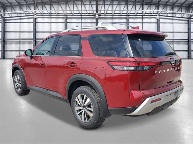 2025 Scarlet Ember Nissan Pathfinder