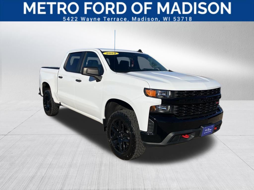 used 2021 Chevrolet Silverado 1500 car, priced at $35,400