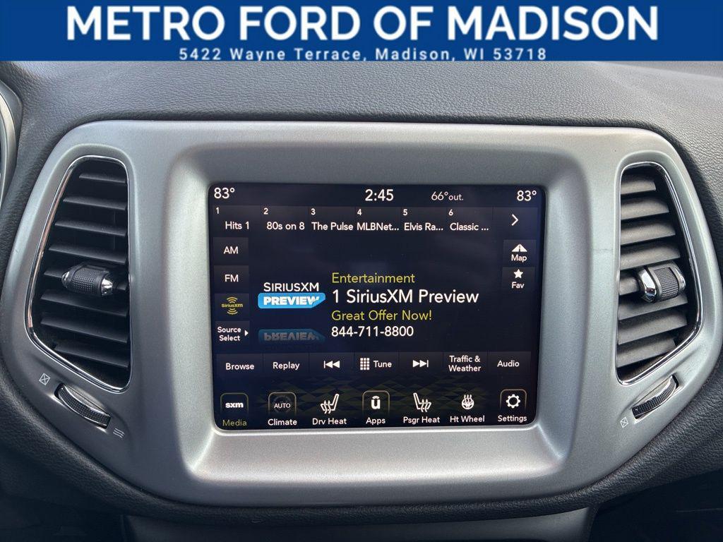 used 2021 Jeep Compass car, priced at $16,750