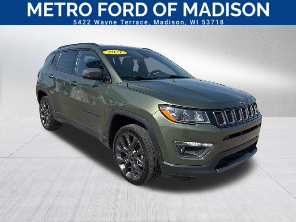 used 2021 Jeep Compass car, priced at $16,750