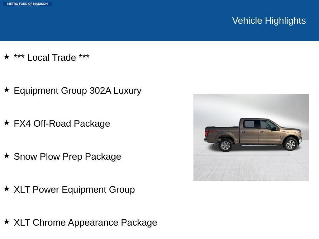 used 2018 Ford F-150 car, priced at $23,900