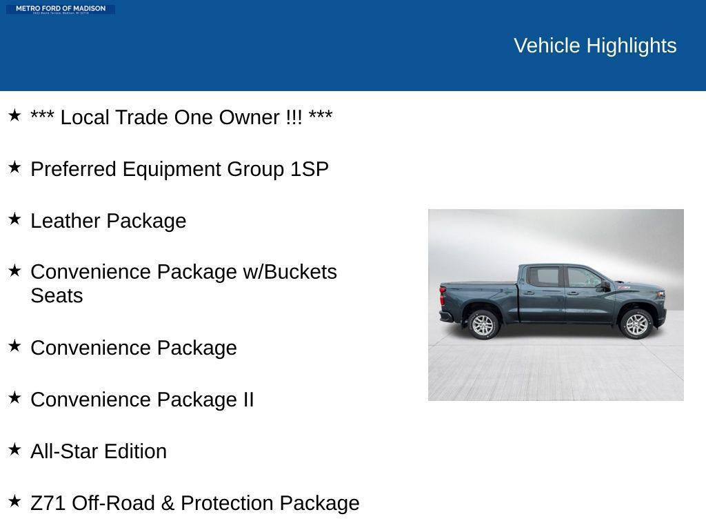 used 2019 Chevrolet Silverado 1500 car, priced at $26,850